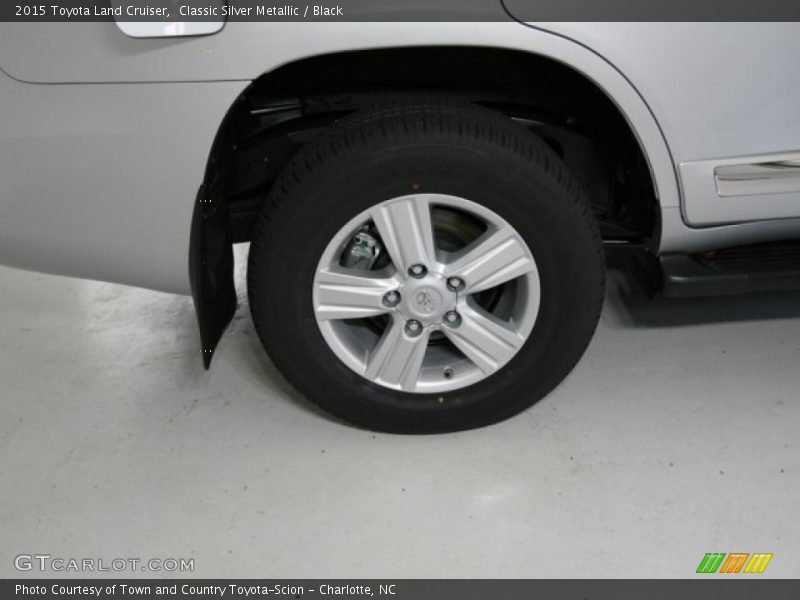 Classic Silver Metallic / Black 2015 Toyota Land Cruiser