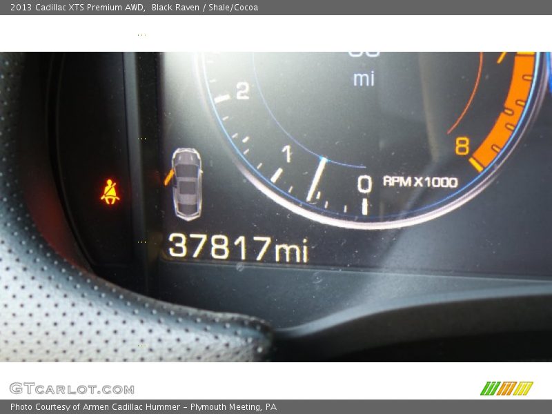 Black Raven / Shale/Cocoa 2013 Cadillac XTS Premium AWD