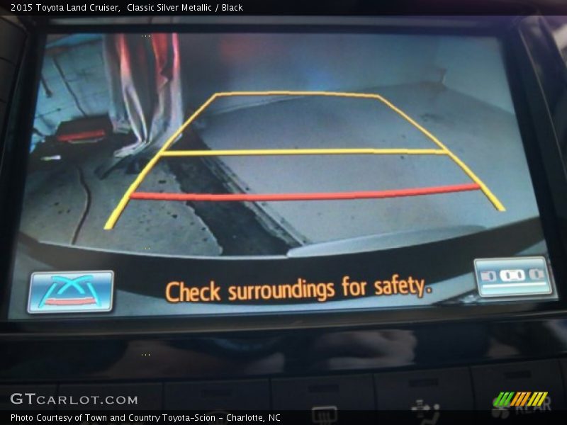 Classic Silver Metallic / Black 2015 Toyota Land Cruiser