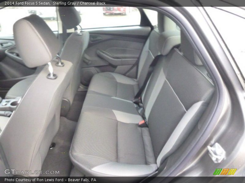 Sterling Gray / Charcoal Black 2014 Ford Focus S Sedan