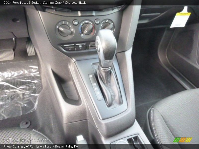 Sterling Gray / Charcoal Black 2014 Ford Focus S Sedan