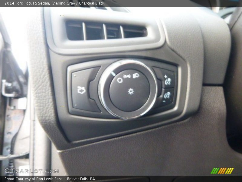 Sterling Gray / Charcoal Black 2014 Ford Focus S Sedan
