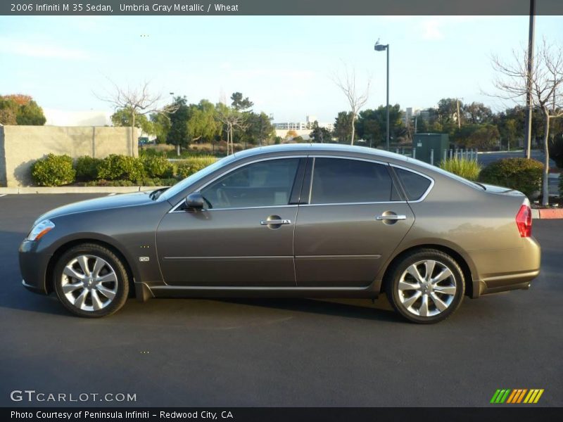 Umbria Gray Metallic / Wheat 2006 Infiniti M 35 Sedan