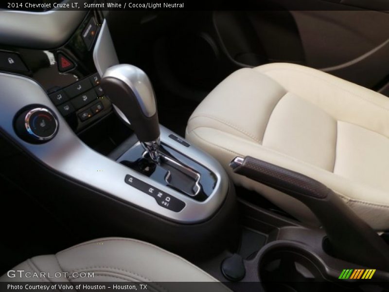 Summit White / Cocoa/Light Neutral 2014 Chevrolet Cruze LT