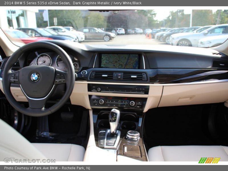 Dashboard of 2014 5 Series 535d xDrive Sedan