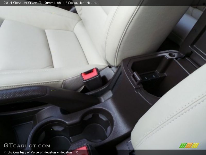 Summit White / Cocoa/Light Neutral 2014 Chevrolet Cruze LT