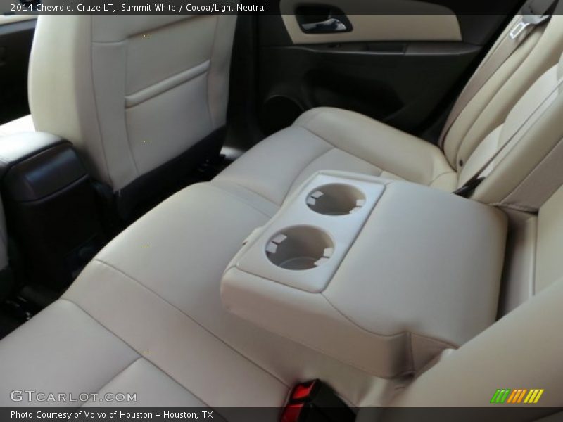 Summit White / Cocoa/Light Neutral 2014 Chevrolet Cruze LT