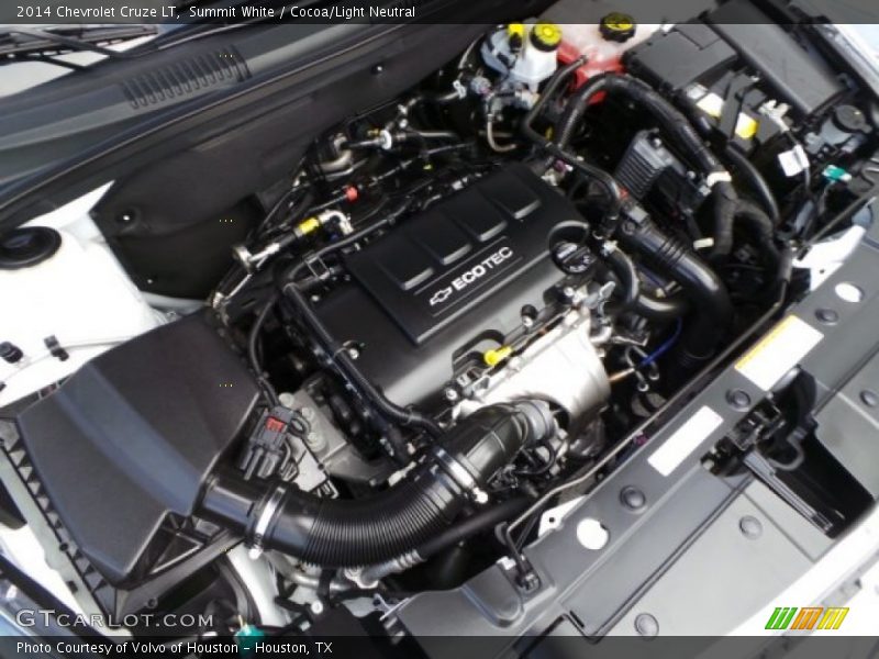 Summit White / Cocoa/Light Neutral 2014 Chevrolet Cruze LT