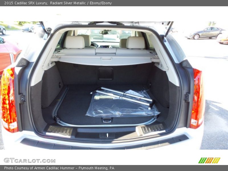 Radiant Silver Metallic / Ebony/Ebony 2015 Cadillac SRX Luxury