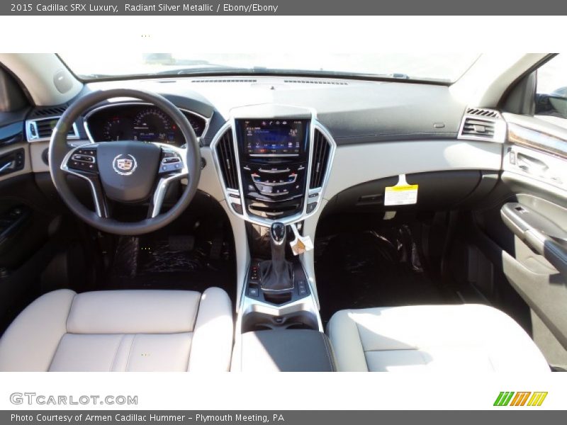 Radiant Silver Metallic / Ebony/Ebony 2015 Cadillac SRX Luxury