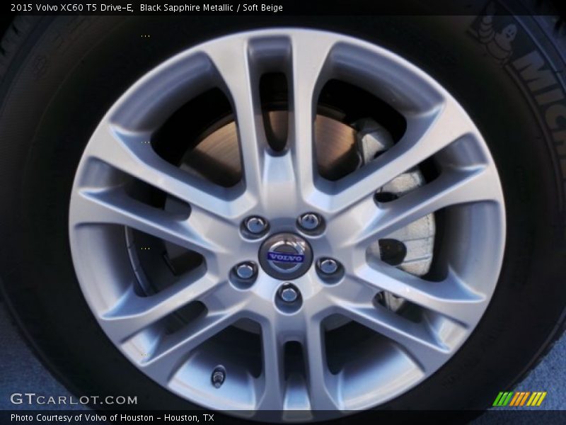 Black Sapphire Metallic / Soft Beige 2015 Volvo XC60 T5 Drive-E