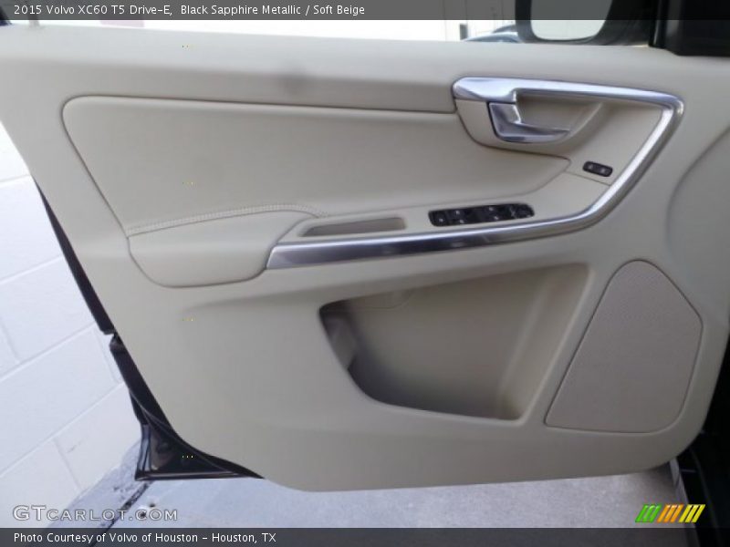 Black Sapphire Metallic / Soft Beige 2015 Volvo XC60 T5 Drive-E