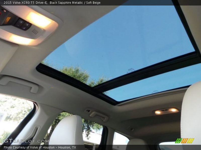 Black Sapphire Metallic / Soft Beige 2015 Volvo XC60 T5 Drive-E