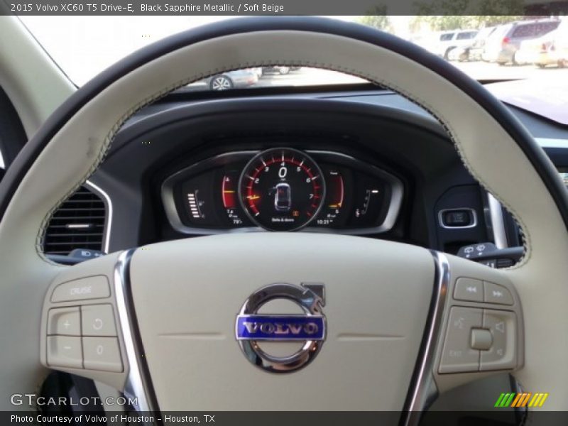 Black Sapphire Metallic / Soft Beige 2015 Volvo XC60 T5 Drive-E