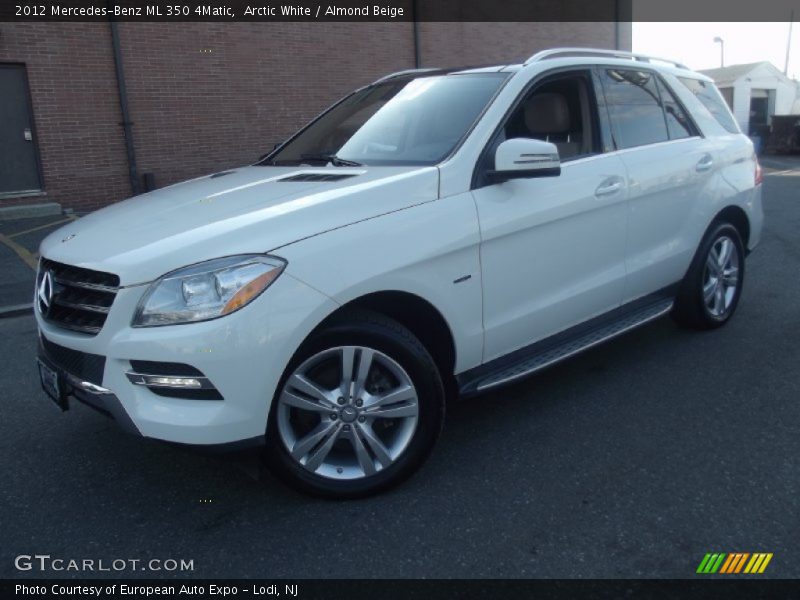 Arctic White / Almond Beige 2012 Mercedes-Benz ML 350 4Matic