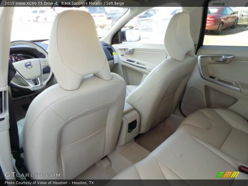 Black Sapphire Metallic / Soft Beige 2015 Volvo XC60 T5 Drive-E