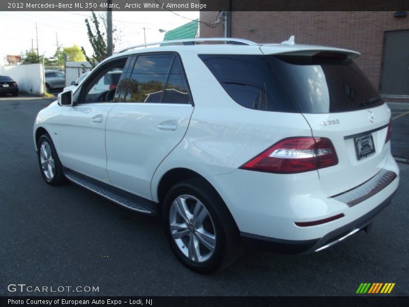 Arctic White / Almond Beige 2012 Mercedes-Benz ML 350 4Matic