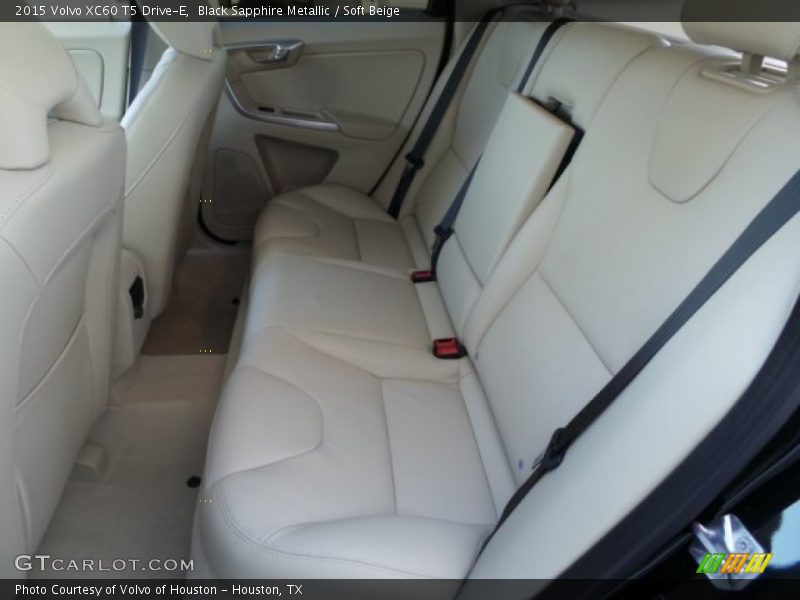 Black Sapphire Metallic / Soft Beige 2015 Volvo XC60 T5 Drive-E