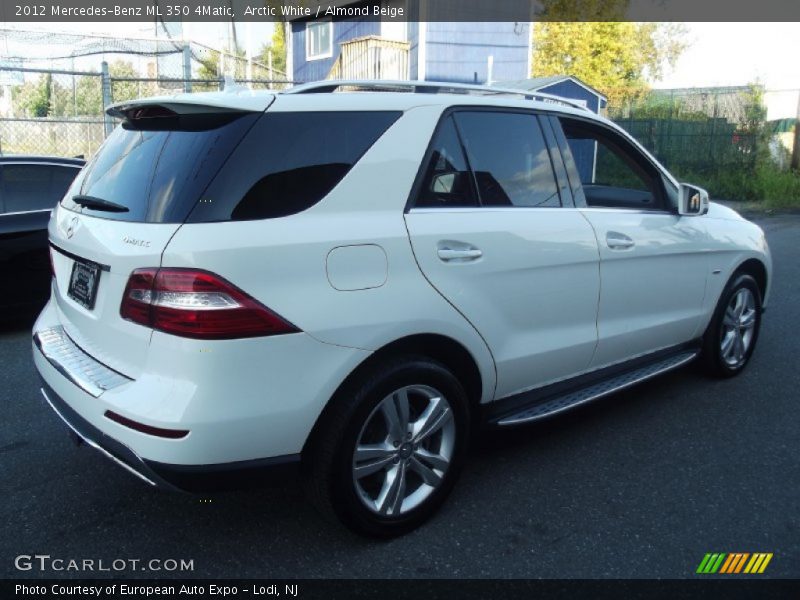 Arctic White / Almond Beige 2012 Mercedes-Benz ML 350 4Matic