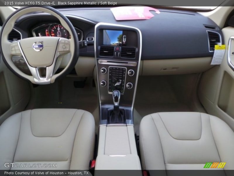 Black Sapphire Metallic / Soft Beige 2015 Volvo XC60 T5 Drive-E