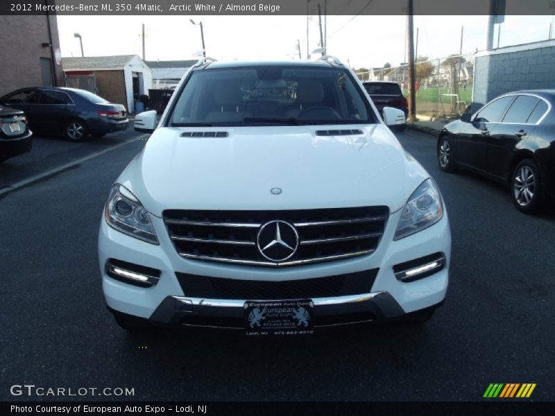 Arctic White / Almond Beige 2012 Mercedes-Benz ML 350 4Matic