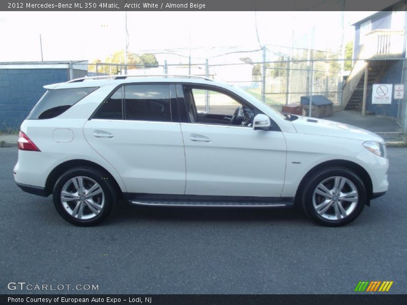 Arctic White / Almond Beige 2012 Mercedes-Benz ML 350 4Matic