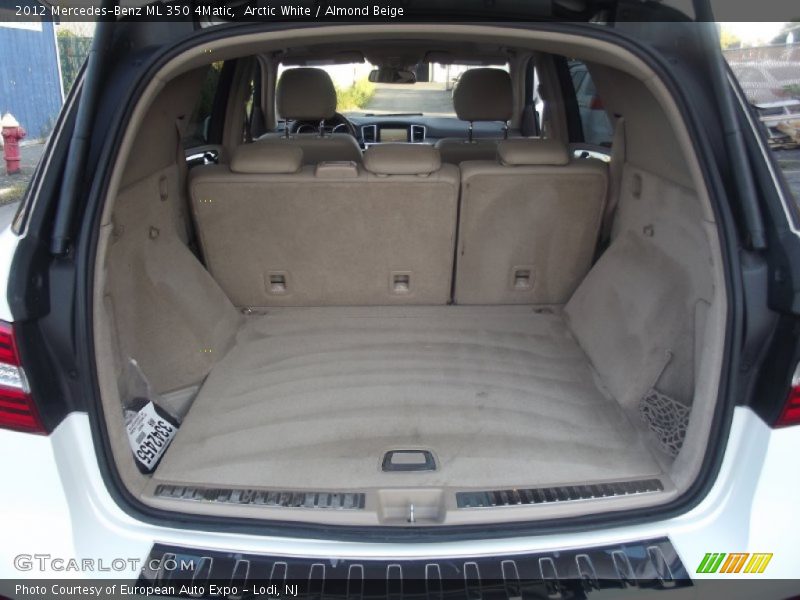 Arctic White / Almond Beige 2012 Mercedes-Benz ML 350 4Matic