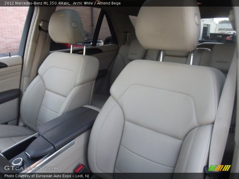 Arctic White / Almond Beige 2012 Mercedes-Benz ML 350 4Matic