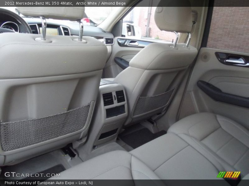 Arctic White / Almond Beige 2012 Mercedes-Benz ML 350 4Matic