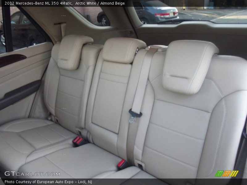 Arctic White / Almond Beige 2012 Mercedes-Benz ML 350 4Matic