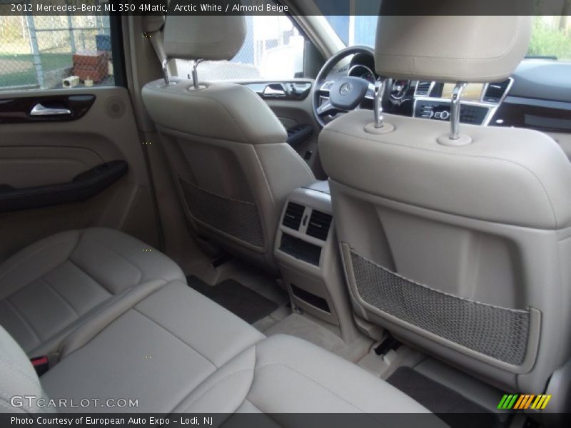 Arctic White / Almond Beige 2012 Mercedes-Benz ML 350 4Matic