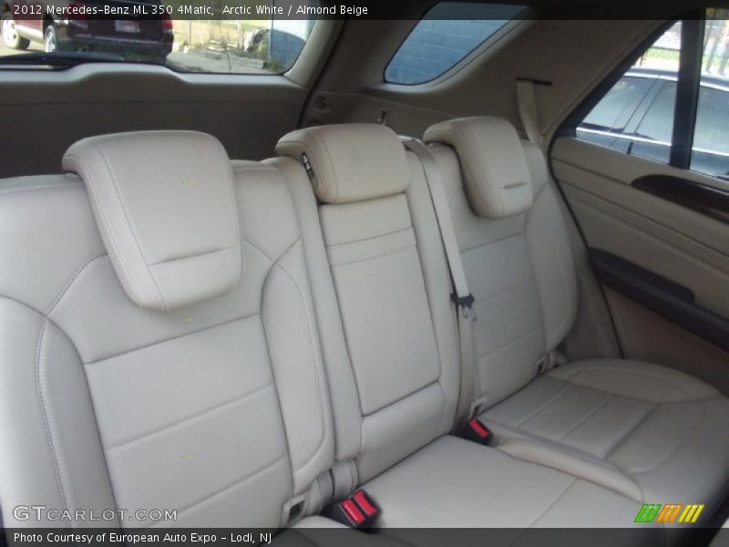Arctic White / Almond Beige 2012 Mercedes-Benz ML 350 4Matic