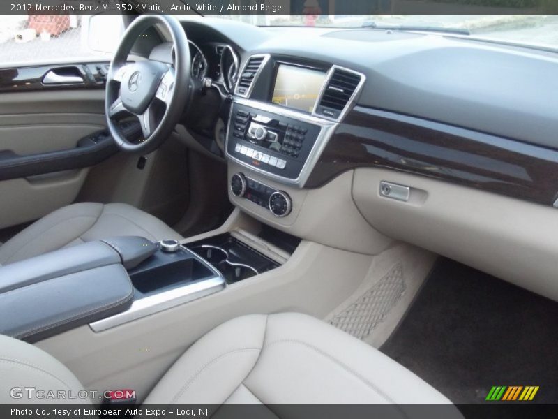 Arctic White / Almond Beige 2012 Mercedes-Benz ML 350 4Matic