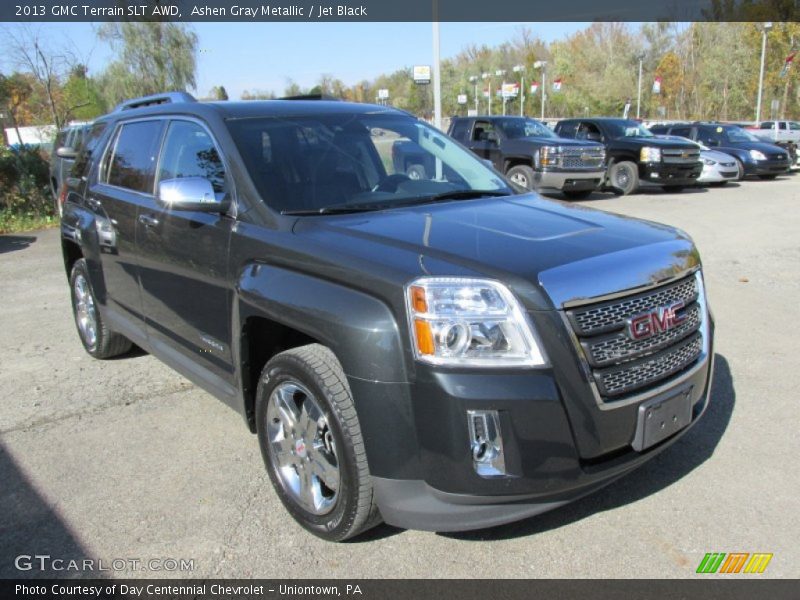 Ashen Gray Metallic / Jet Black 2013 GMC Terrain SLT AWD