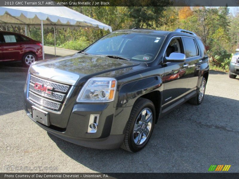 Ashen Gray Metallic / Jet Black 2013 GMC Terrain SLT AWD