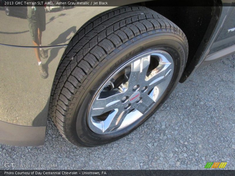 Ashen Gray Metallic / Jet Black 2013 GMC Terrain SLT AWD