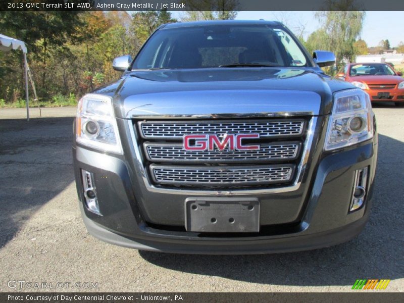 Ashen Gray Metallic / Jet Black 2013 GMC Terrain SLT AWD