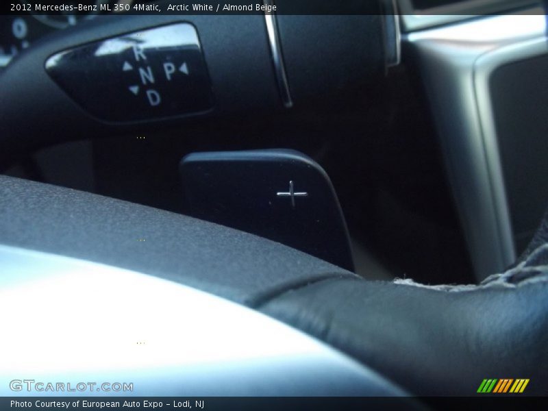 Arctic White / Almond Beige 2012 Mercedes-Benz ML 350 4Matic