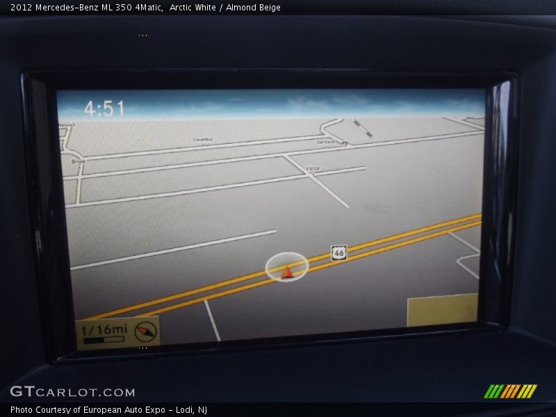 Arctic White / Almond Beige 2012 Mercedes-Benz ML 350 4Matic