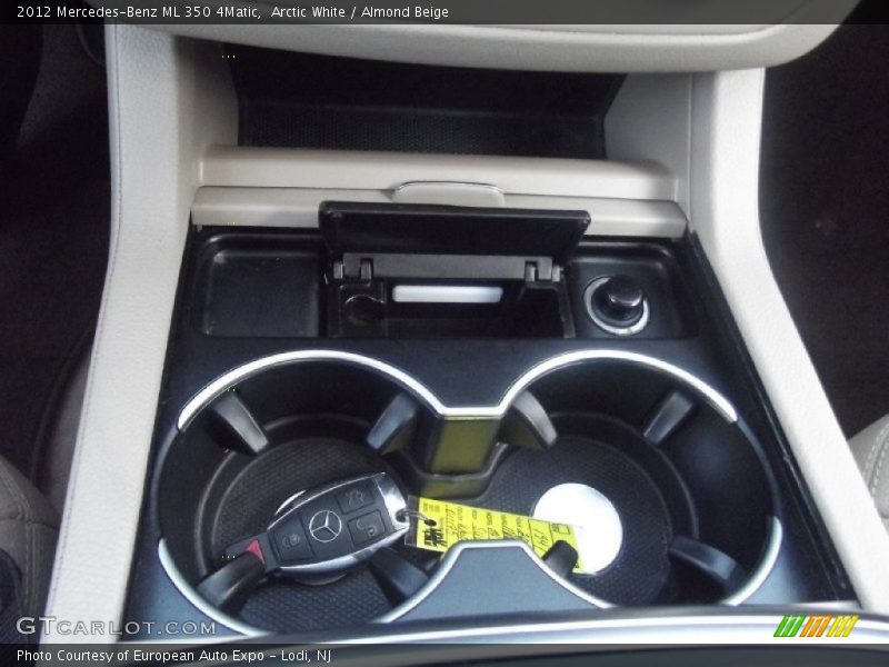 Arctic White / Almond Beige 2012 Mercedes-Benz ML 350 4Matic