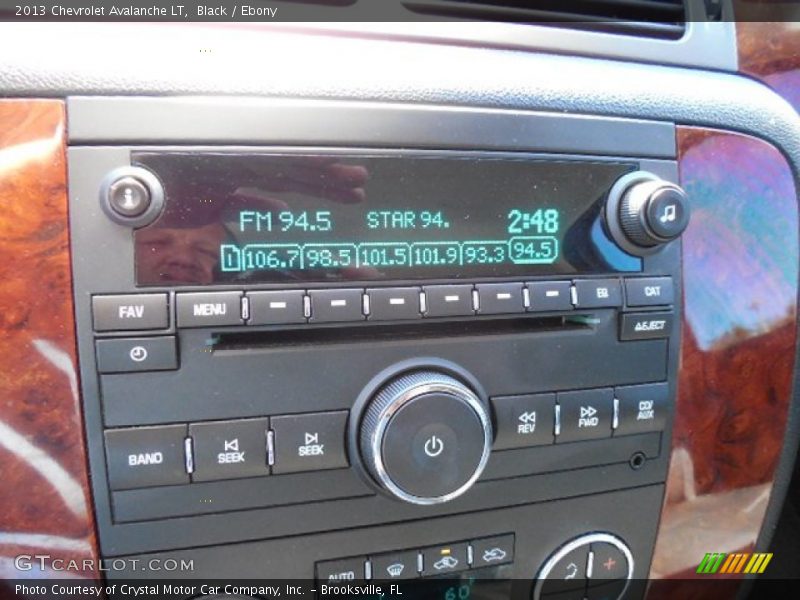 Audio System of 2013 Avalanche LT