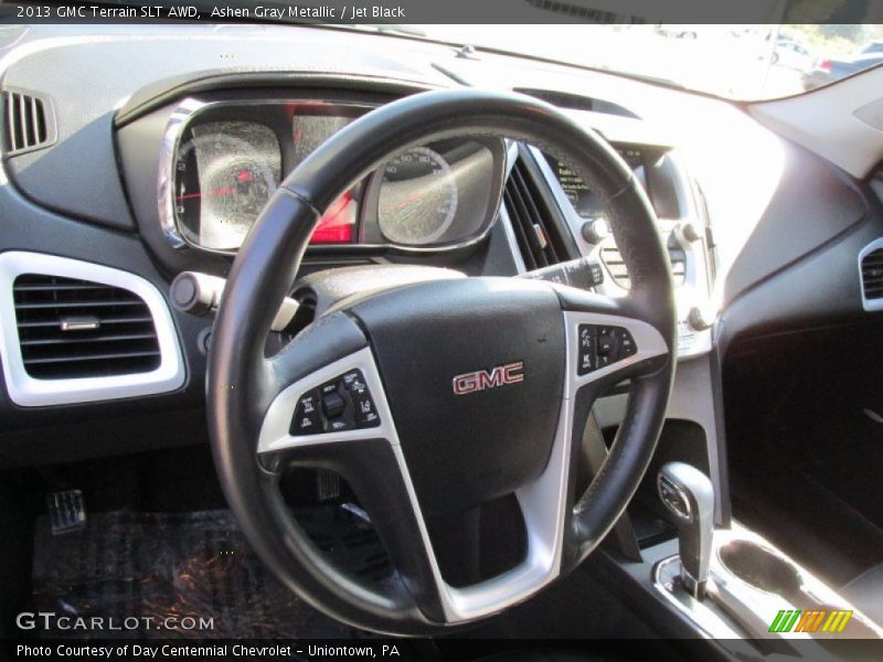 Ashen Gray Metallic / Jet Black 2013 GMC Terrain SLT AWD