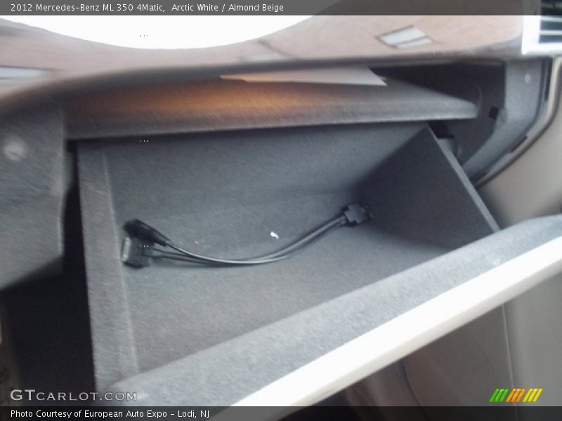 Arctic White / Almond Beige 2012 Mercedes-Benz ML 350 4Matic