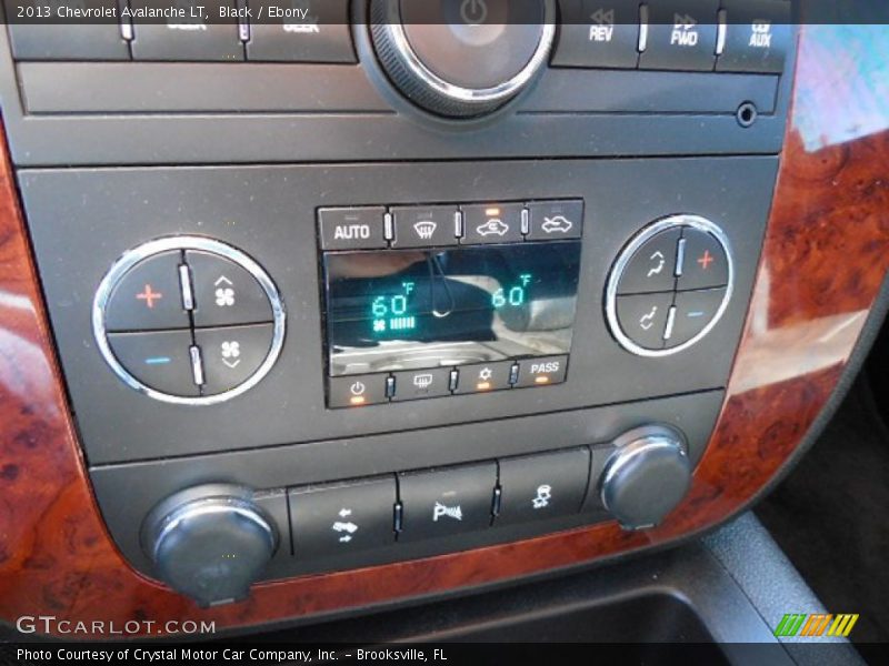 Controls of 2013 Avalanche LT