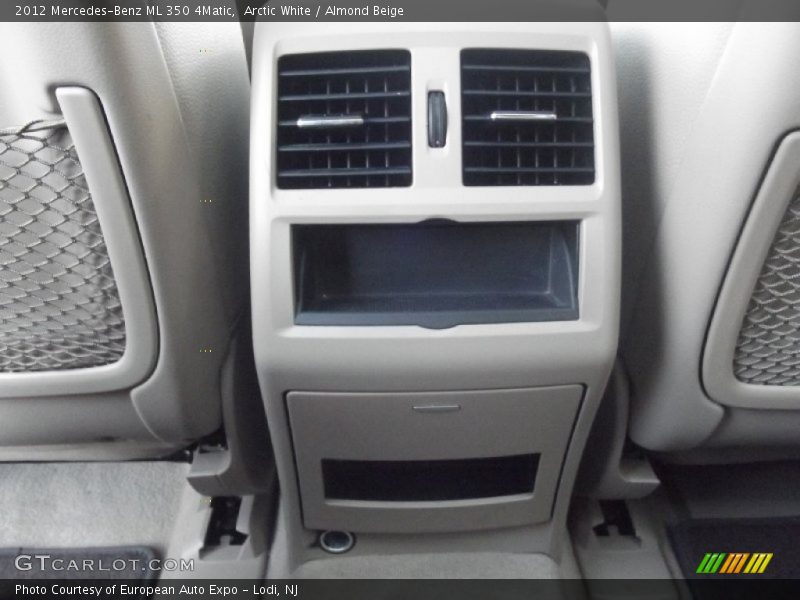 Arctic White / Almond Beige 2012 Mercedes-Benz ML 350 4Matic