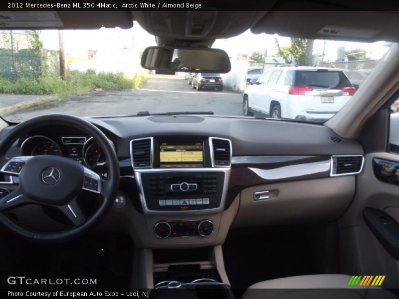 Arctic White / Almond Beige 2012 Mercedes-Benz ML 350 4Matic