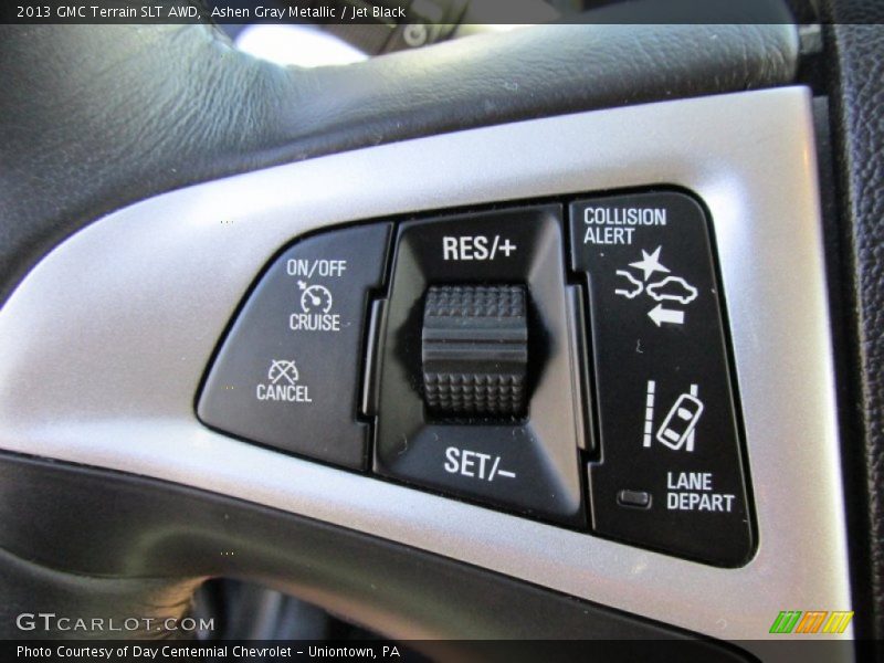 Ashen Gray Metallic / Jet Black 2013 GMC Terrain SLT AWD