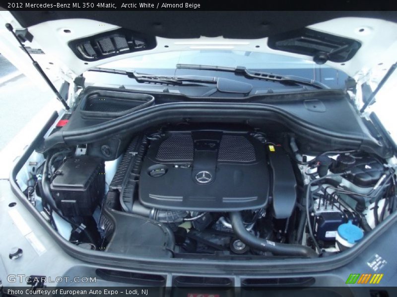 Arctic White / Almond Beige 2012 Mercedes-Benz ML 350 4Matic