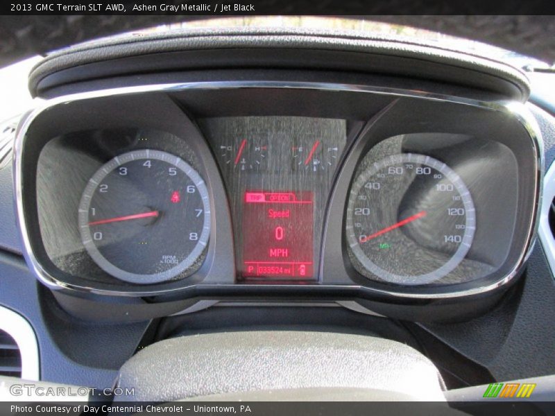 Ashen Gray Metallic / Jet Black 2013 GMC Terrain SLT AWD