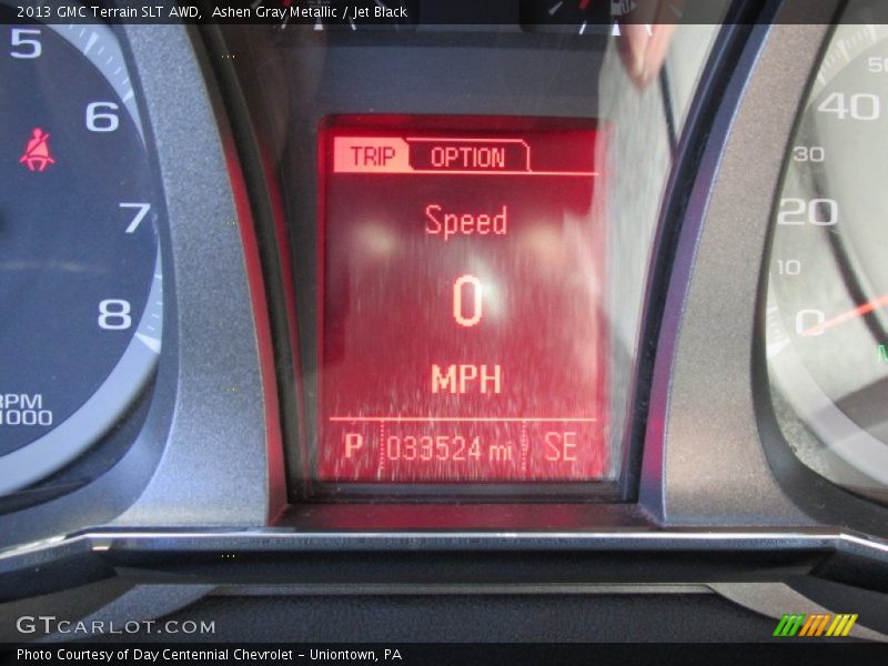 Ashen Gray Metallic / Jet Black 2013 GMC Terrain SLT AWD
